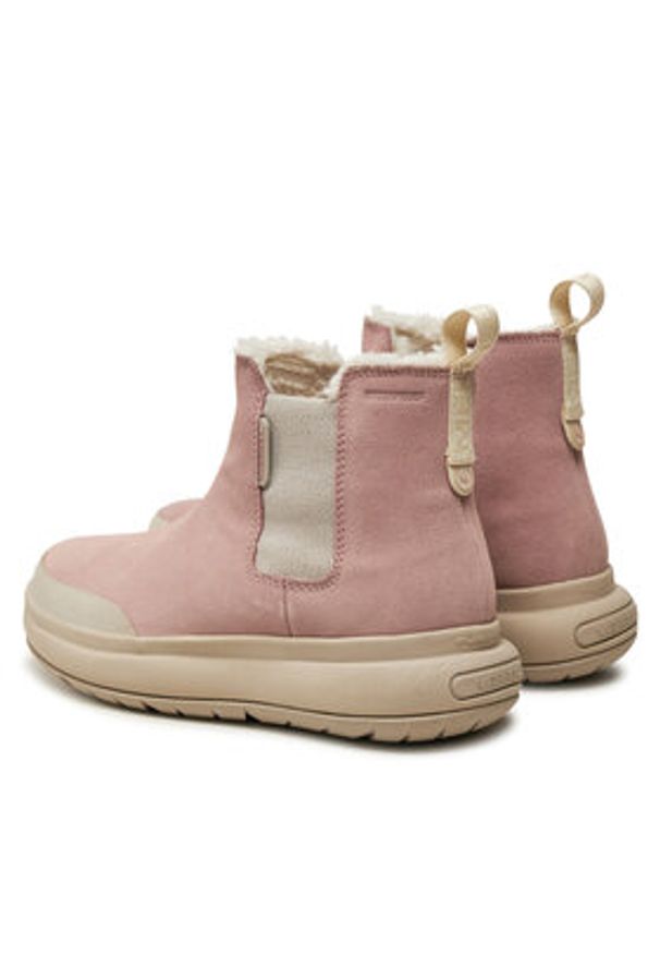 Merrell Botki Marquette Thermo Pull On Wp J007486 Różowy. Kolor: różowy. Materiał: skóra, zamsz