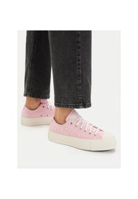 Trampki Converse. Kolor: różowy. Obcas: na platformie #1