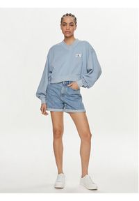 Calvin Klein Jeans Bluza J20J223079 Niebieski Relaxed Fit. Kolor: niebieski. Materiał: bawełna #5