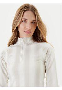 Adidas - adidas Bluza Half-Zip Graphic Football JW3642 Écru Regular Fit. Materiał: syntetyk