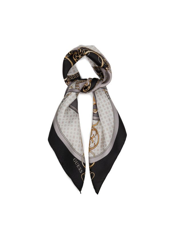 Guess Apaszka AW5347 SIL03 Szary. Kolor: szary. Materiał: jedwab, materiał