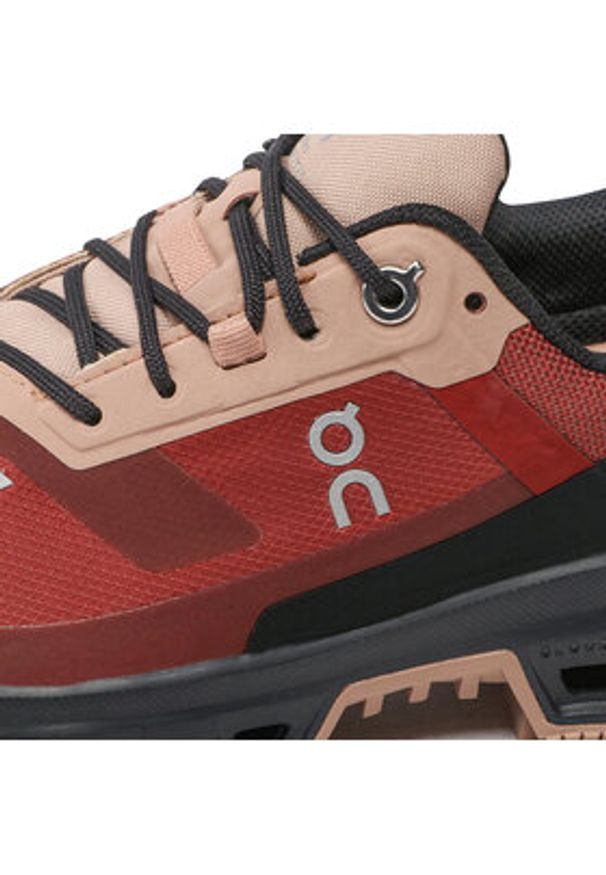 On Buty do biegania Cloudventure Waterproof 32.99248 Bordowy. Kolor: czerwony. Materiał: materiał