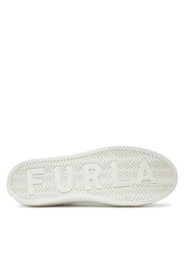 Furla Sneakersy Enjoy Lace-Up Sneaker YJ10ENJ BX4054 PT 4187S Biały. Kolor: biały. Materiał: skóra