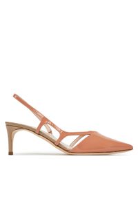 Pollini Sandały PA10105C0MPC160A Beżowy. Kolor: beżowy. Materiał: skóra #1