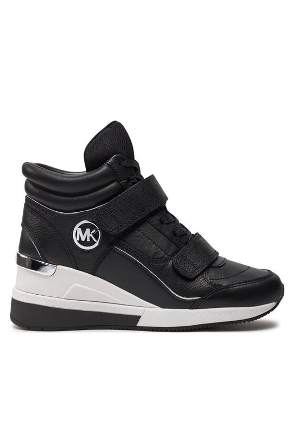 MICHAEL Michael Kors Sneakersy Gentry High Top 43F3GYFE2L Czarny. Kolor: czarny. Materiał: skóra