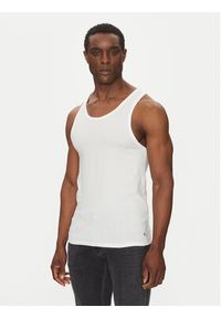 Calvin Klein Underwear Komplet tank topów Tank 3Pk LV00NB4184 Biały Slim Fit. Kolor: biały. Materiał: syntetyk #6