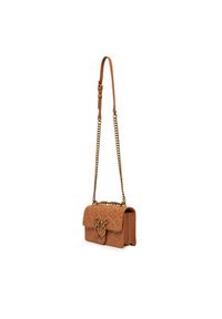 Pinko - PINKO Torebka Love One Mini Dc PE 25 PLTT 100074 A1YB Brązowy. Kolor: brązowy. Materiał: skórzane #6