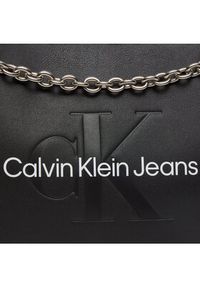 Calvin Klein Jeans Torebka Sculpted Shoulder Bag24 Mono K60K607831 Czarny. Kolor: czarny. Materiał: skórzane