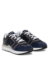 Polo Ralph Lauren Sneakersy 809P07286002 Granatowy. Kolor: niebieski. Materiał: skóra, zamsz #6