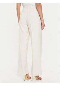 ViCOLO Spodnie materiałowe TB0049 Écru Regular Fit. Materiał: wiskoza