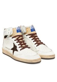 GOLDEN GOOSE - Golden Goose Sneakersy Sky Star GMF00230.F004005.11362 Biały. Kolor: biały. Materiał: skóra #4