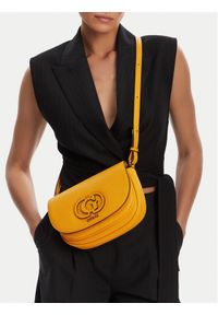 Guess Torebka Calebra HWBG95 36210 Żółty. Kolor: żółty. Materiał: skórzane