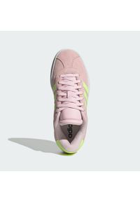 Adidas - Buty VL Court Bold Lifestyle Kids. Kolor: wielokolorowy, żółty, różowy, biały, zielony