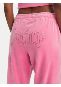 Juicy Couture Spodnie dresowe Tina JCWBJ126327 Różowy Straight Leg. Kolor: różowy. Materiał: syntetyk #4