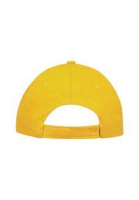 SOL'S - Czapka Z Daszkiem Sunny. Kolor: żółty