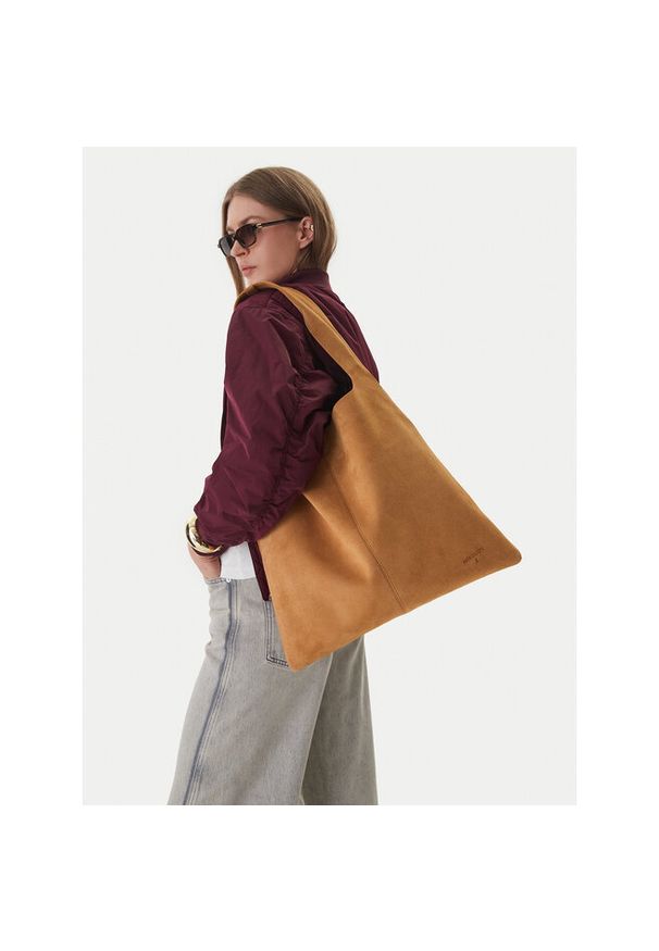 Torebka Patrizia Pepe. Kolor: brązowy