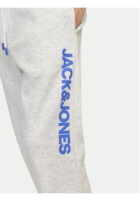 Jack & Jones - Jack&Jones Spodnie dresowe Gordon 12258477 Szary Regular Fit. Kolor: szary. Materiał: bawełna, syntetyk