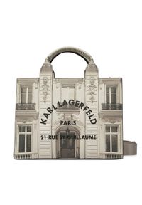 Karl Lagerfeld - KARL LAGERFELD Torebka B2W30283 Szary. Kolor: szary. Materiał: skórzane #1