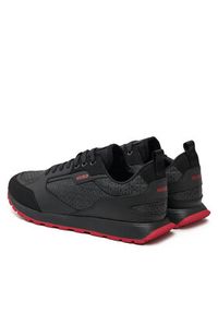 Hugo - HUGO Sneakersy Icelin50536205 Czarny. Kolor: czarny. Materiał: materiał #3