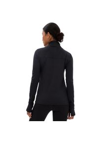 GIRLFRIEND COLLECTIVE - Bluza Polarowa Damska Reset Mock Neck Extra Long. Kolor: czarny. Materiał: polar