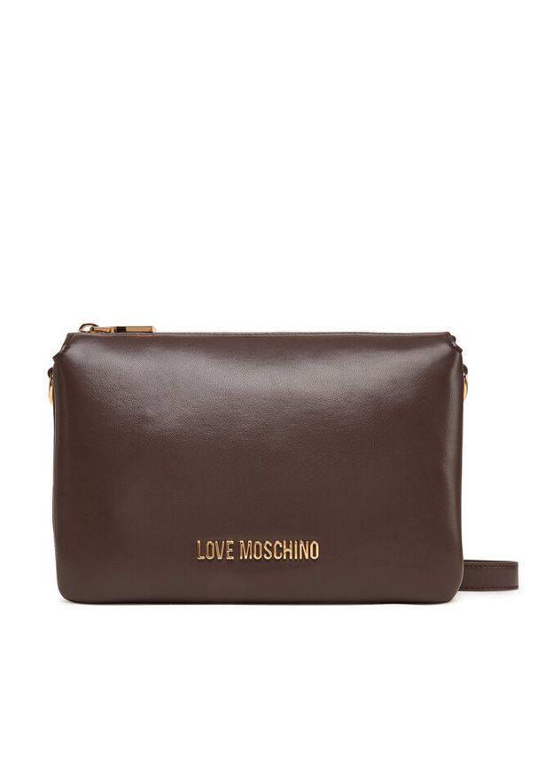 Love Moschino - Torebka LOVE MOSCHINO. Kolor: brązowy