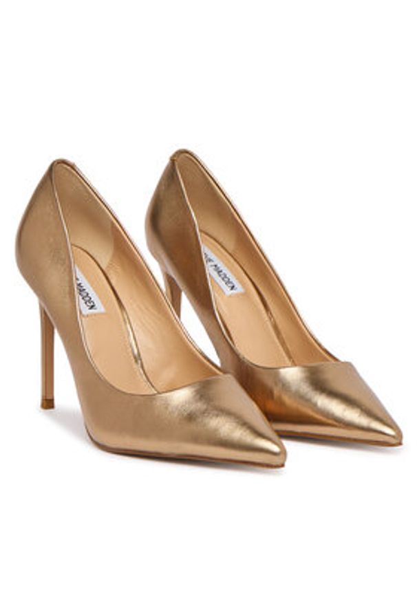 Steve Madden Szpilki Thrive Pump 11003887 Złoty. Kolor: złoty. Materiał: skóra. Obcas: na szpilce