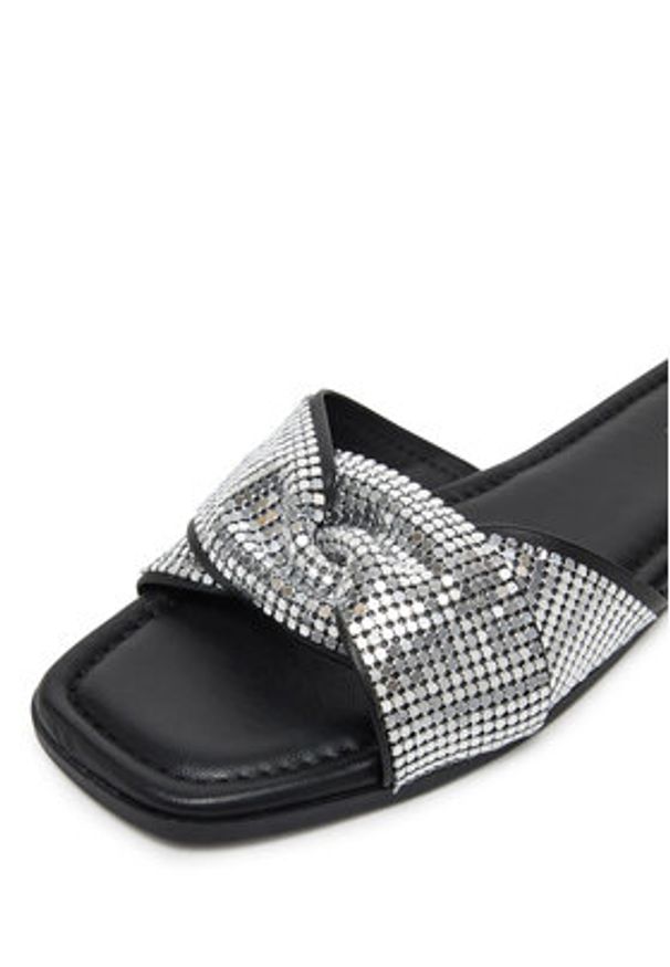Jenny - JENNY Klapki R25SS01646 Czarny. Kolor: czarny. Materiał: materiał, syntetyk