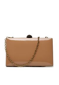 Kurt Geiger Torebka Kensington Clutch 9544348309 Brązowy. Kolor: brązowy. Materiał: skórzane #4