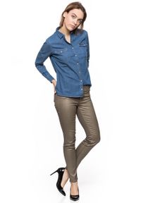 Lee - SPODNIE DAMSKIE LEE SCARLETT GOLD L526EEPO #9