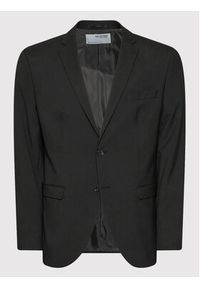 Selected Homme Marynarka Logan 16051232 Czarny Slim Fit. Kolor: czarny. Materiał: syntetyk, wiskoza #7