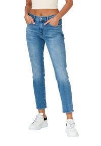 7 FOR ALL MANKIND Błękitne jeansy damskie RELAXED SKINNY, Rozmiar 28. Kolor: niebieski