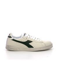 Sneakersy Diadora Game L Low Waxe. Kolor: biały, beżowy, wielokolorowy, zielony. Materiał: skóra #1