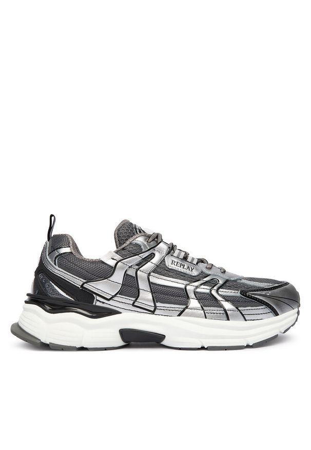 Replay - Sneakersy REPLAY. Kolor: srebrny