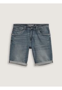 Męskie Krótkie Spodenki Tom Tailor TTJosh Regular Slim Jeans Short 1044973. Okazja: na co dzień, na spacer. Materiał: jeans. Długość: krótkie. Sezon: lato. Styl: klasyczny, wakacyjny, casual, elegancki
