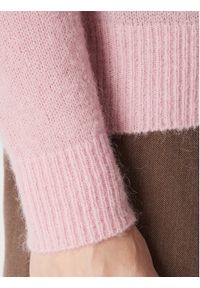 Moss Copenhagen Sweter Femme 17223 Różowy Regular Fit. Kolor: różowy. Materiał: syntetyk