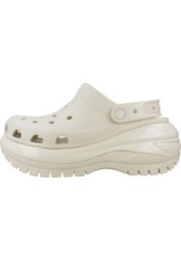 Buty do chodzenia damskie Crocs Mega Crush Clog. Kolor: biały. Materiał: syntetyk, materiał