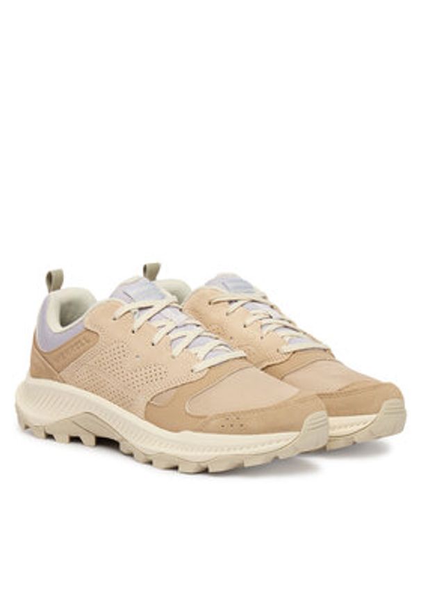 Merrell Trekkingi Tempo Sol J038948 Beżowy. Kolor: beżowy. Materiał: zamsz, skóra