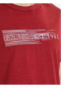 Guess T-Shirt M3YI89 K8FQ4 Czerwony Regular Fit. Kolor: czerwony. Materiał: bawełna #5