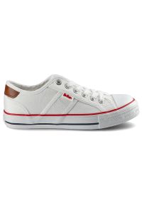 Białe Trampki Damskie Lee Cooper Stylowe Obuwie. Okazja: na co dzień. Kolor: biały. Materiał: materiał. Styl: elegancki #5
