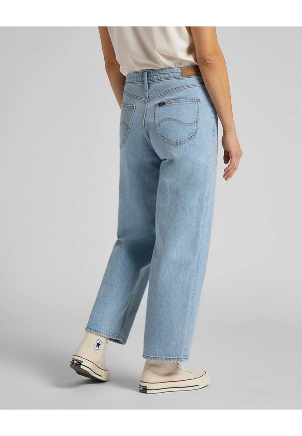 Lee - DAMSKIE SPODNIE JEANSOWE LEE WIDE LEG LIGHT ALTON L30SMWJU 112106648