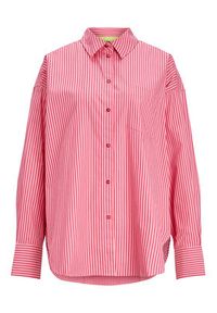 JJXX Koszula 12200353 Różowy Relaxed Fit. Kolor: różowy. Materiał: bawełna #8