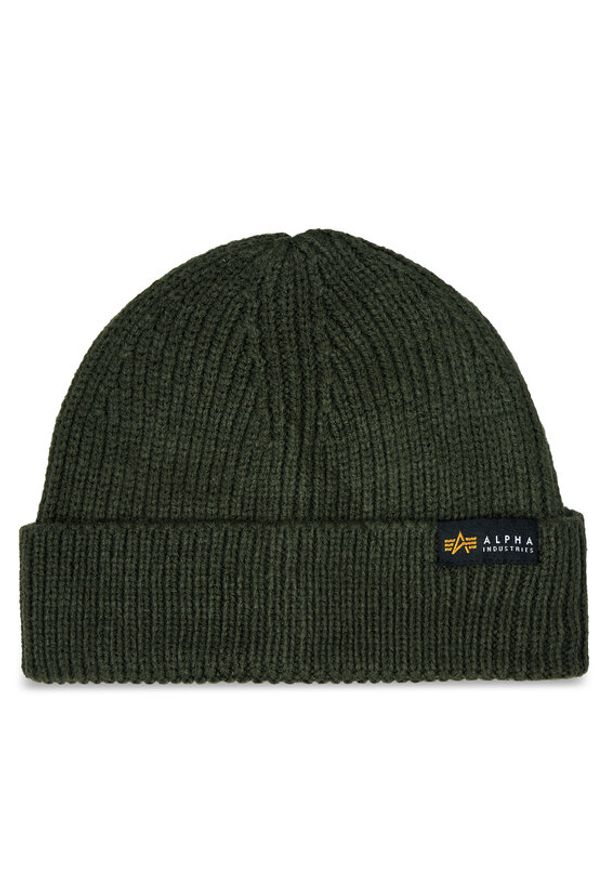 Alpha Industries Czapka Dockers Beanie 138905 Zielony. Kolor: zielony. Materiał: materiał
