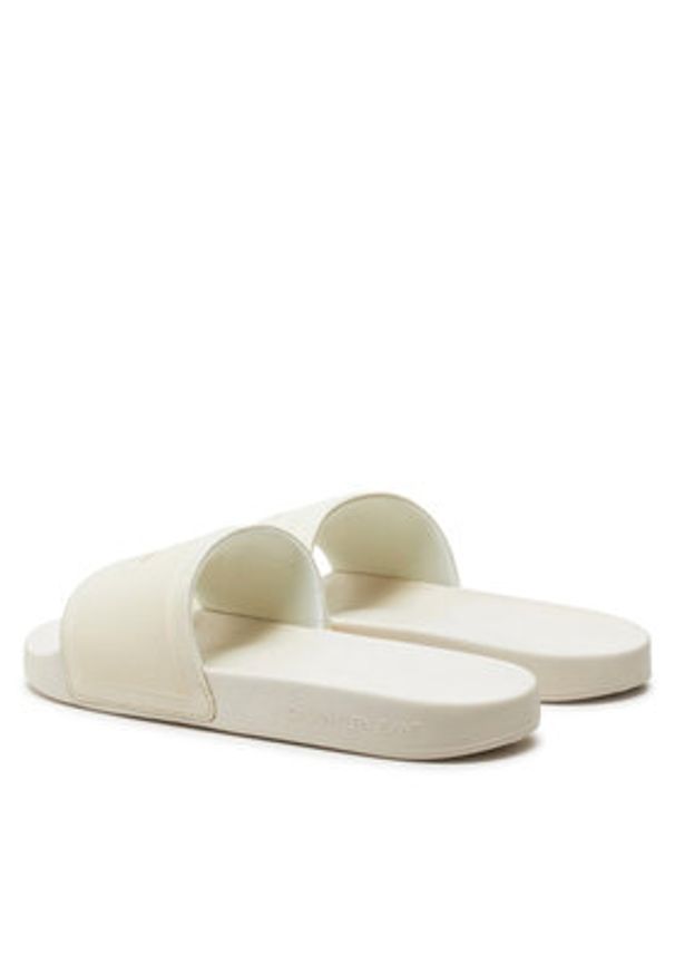 Calvin Klein Jeans Klapki Slide Institutional Metallic YM0YM01018 Szary. Kolor: szary. Materiał: materiał