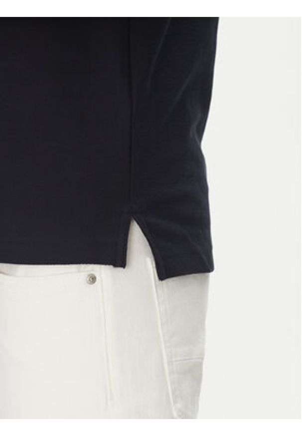 TOMMY HILFIGER - Tommy Hilfiger Polo MW0MW33167 Granatowy Regular Fit. Typ kołnierza: polo. Kolor: niebieski. Materiał: bawełna