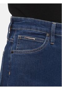 Calvin Klein Jeansy High Rise Wide - Mid Blue K20K206304 Granatowy Relaxed Fit. Kolor: niebieski