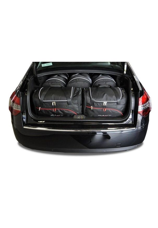 KJUST - Torby Do Bagażnika Citroen C5 Limousine 2007-2017 5Szt Kjust. Kolor: czarny. Styl: sportowy