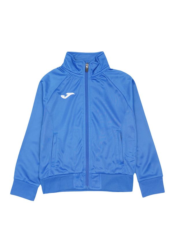 Joma - Kurtka Dresowa Dziecięca Combi. Kolor: niebieski. Materiał: dresówka