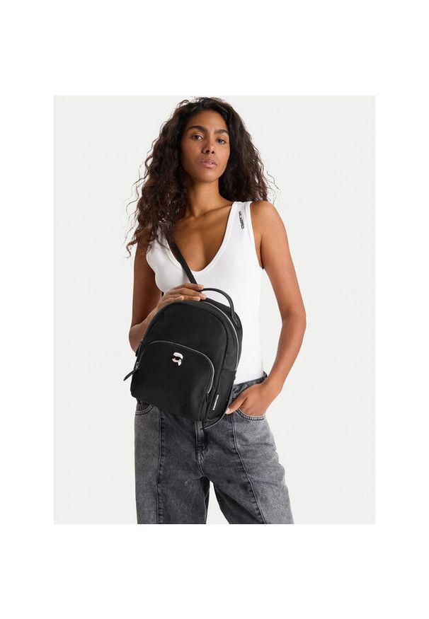 Karl Lagerfeld - Plecak KARL LAGERFELD. Kolor: czarny