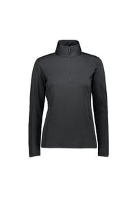 Bluza treningowa damska CMP 30L1086U901. Kolor: czarny, niebieski, wielokolorowy. Sport: turystyka piesza