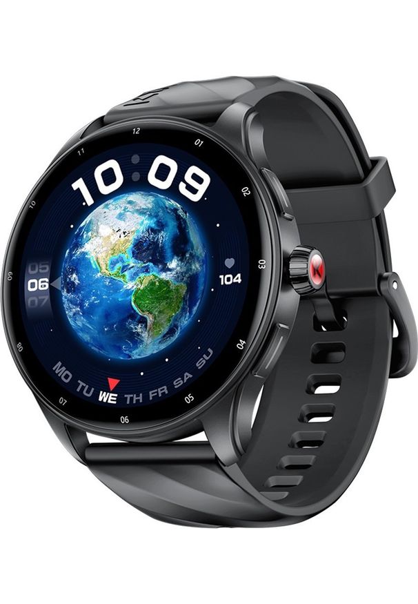 Smartwatch Kumi GW5 Pro Czarny (KU-GW5P/BK). Rodzaj zegarka: smartwatch. Kolor: czarny